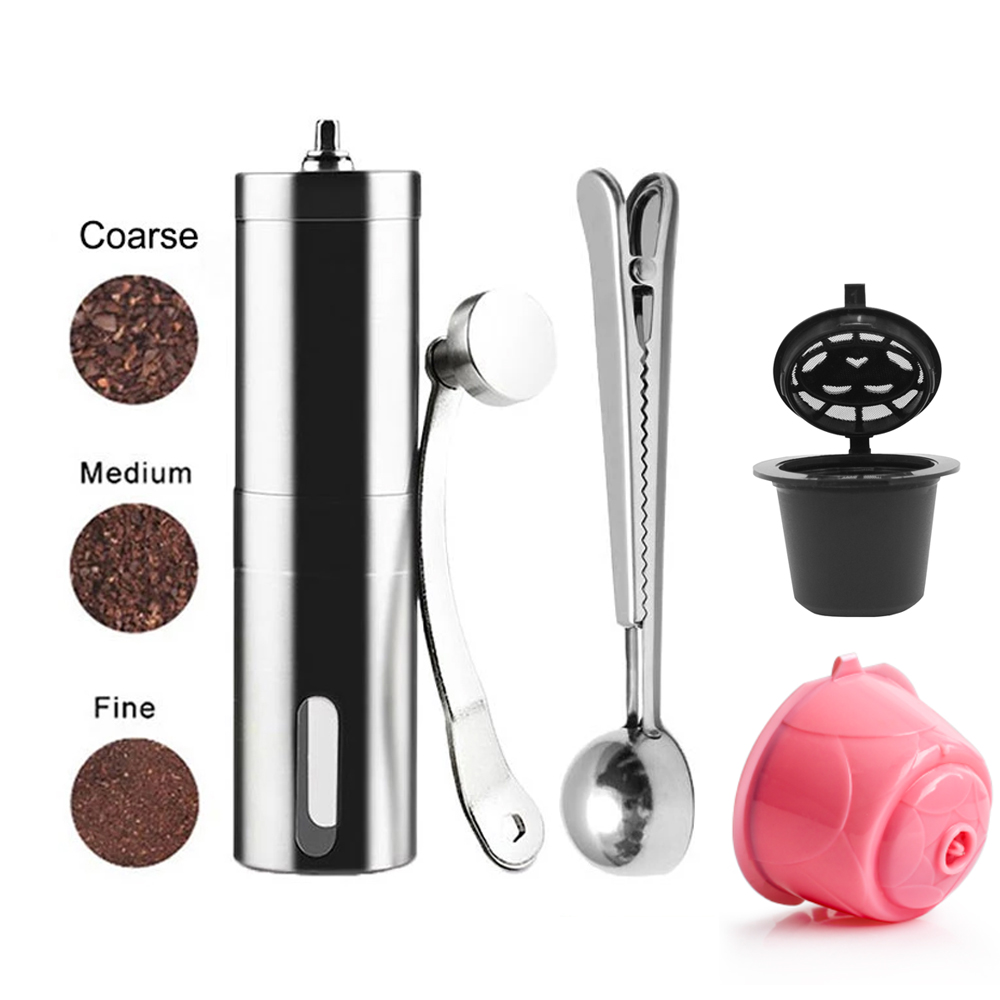 Burr Hand Grinder - Mini Molinillo de Café Manual de