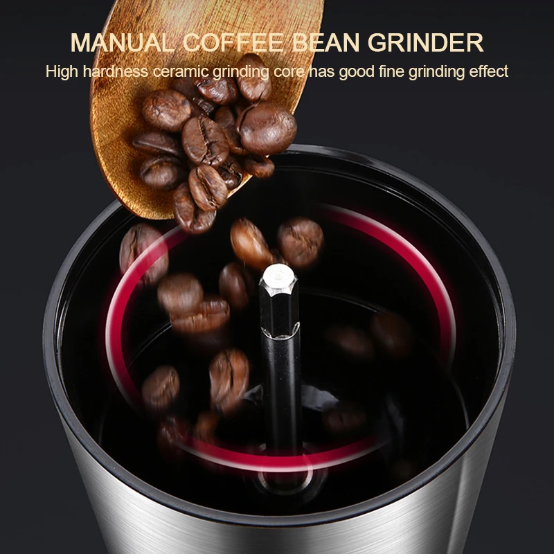 Molinillo de Café Manual Ajust - Burr Hand Grinder reseña y precio