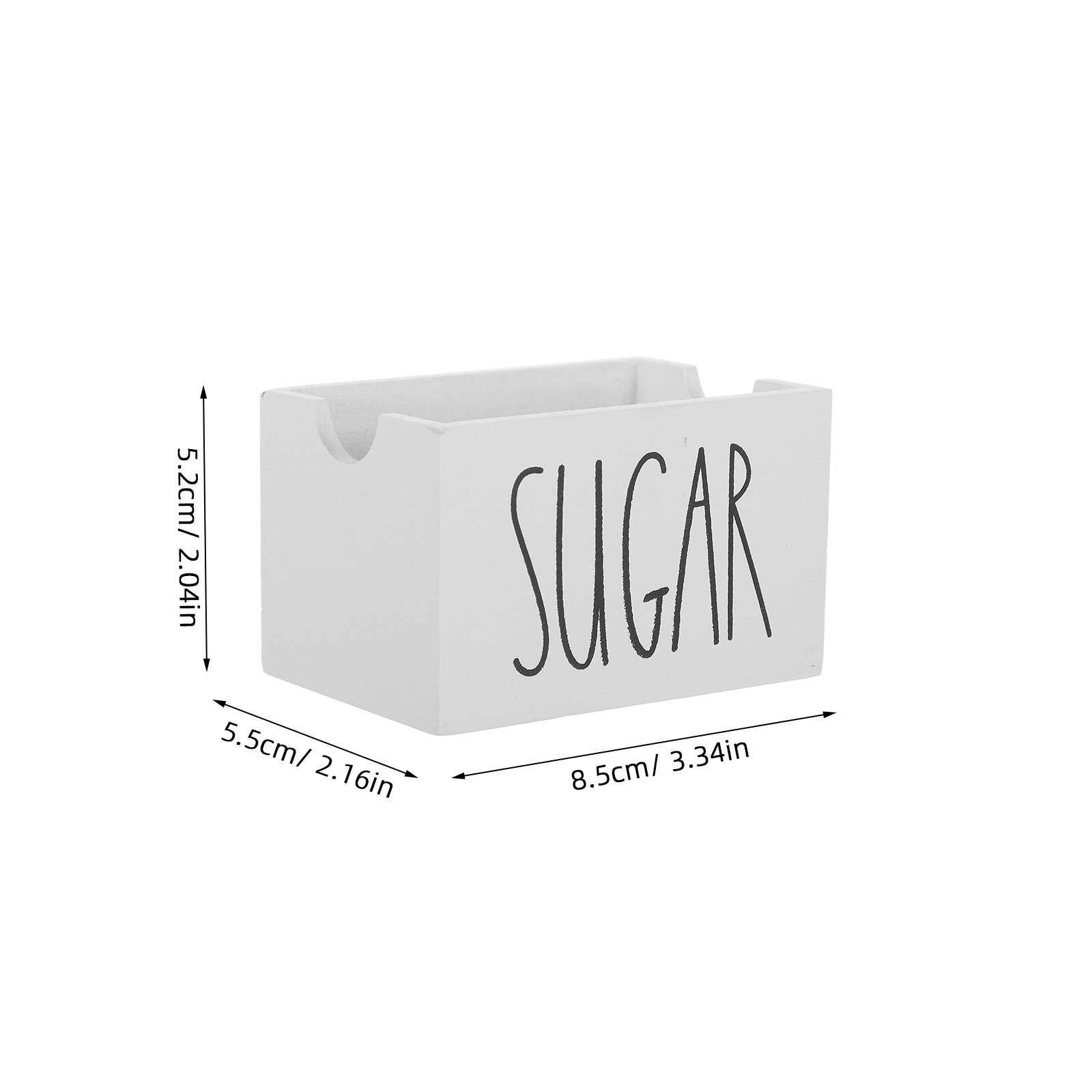 Soporte de madera para paquete - Coffee Tea Sugar reseña y precio