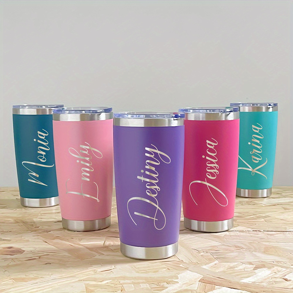 Vaso Personalizado de Acero In - Coffee Tea Name reseña y precio
