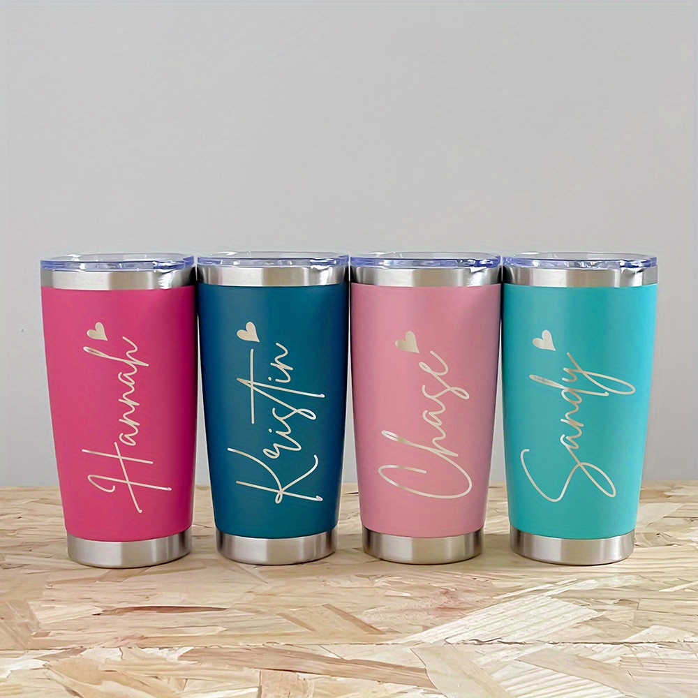 Vaso Personalizado de Acero In - Coffee Tea Name reseña y precio