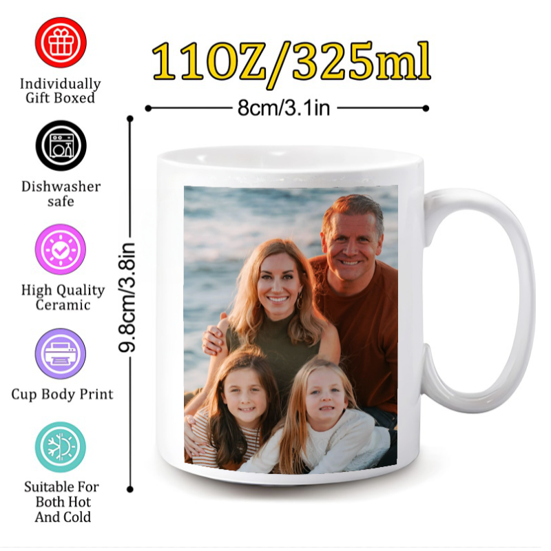 Taza Personalizada con Imágene - Coffee Tea Images reseña y precio