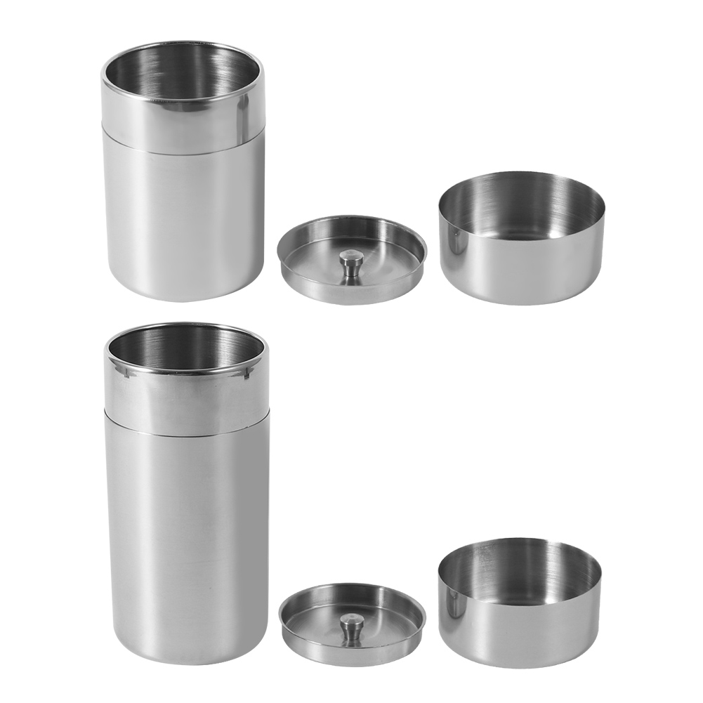 Latas de hojas de té de acero  - Coffee Tea And Sugar Set reseña y precio