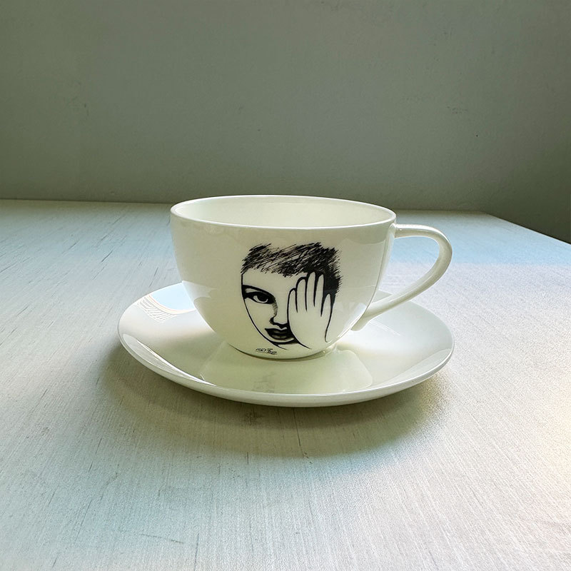 Taza de Cerámica con Imagen de - Coffee Tea Images reseña y precio