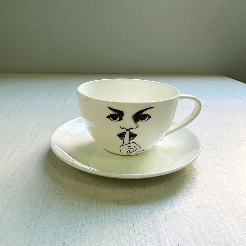 Taza de Cerámica con Imagen de - Coffee Tea Images reseña y precio