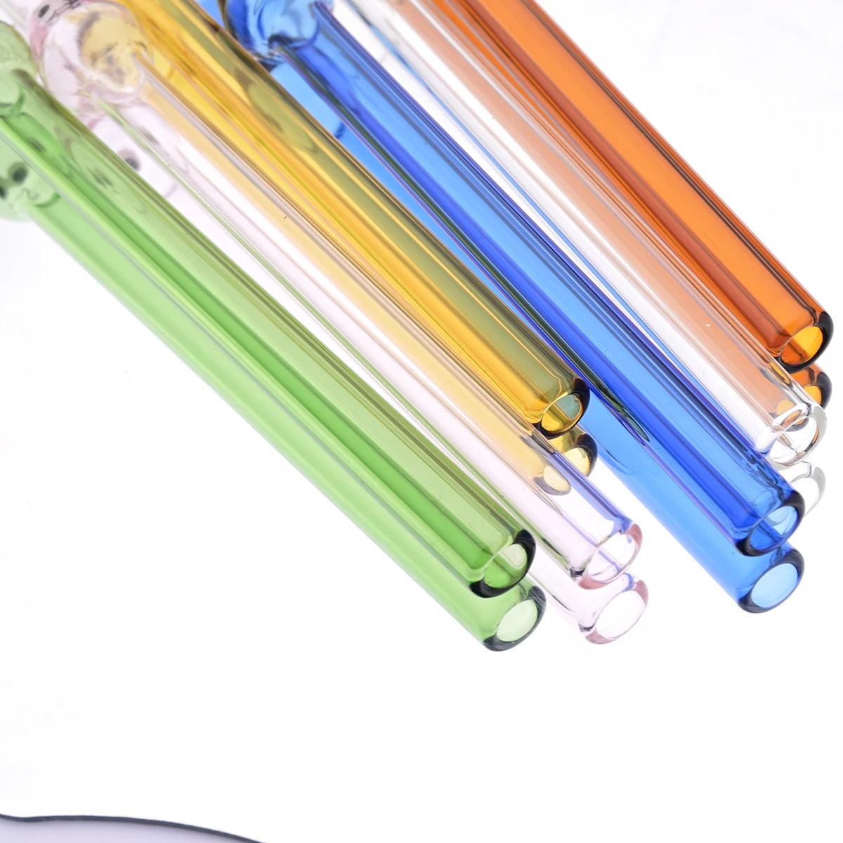 4pcs Wide 12mm Glass Straw Set - Coffee Tea And Sugar Set reseña y precio