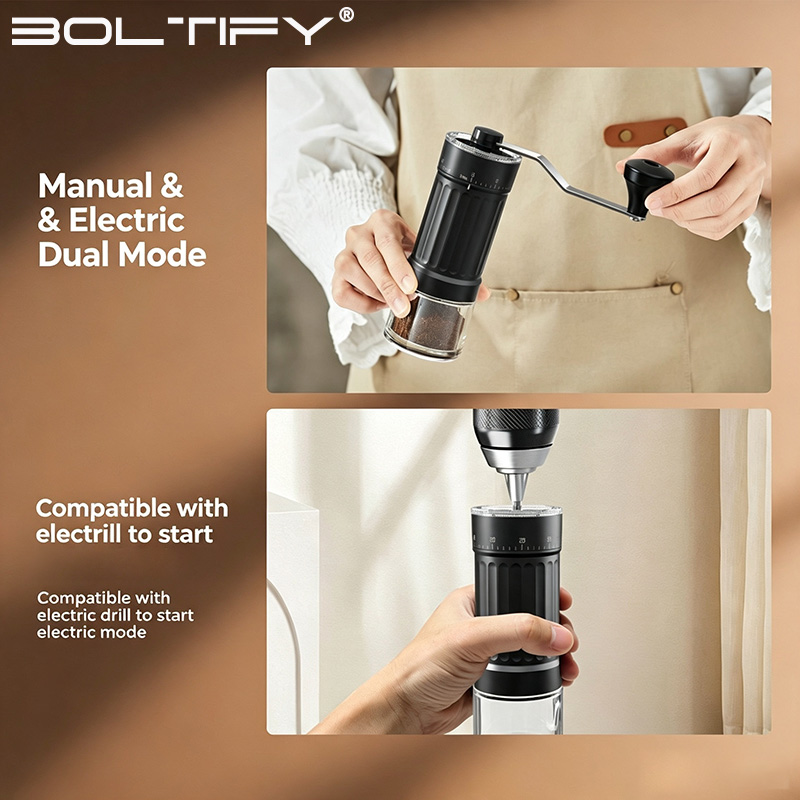 Molinillo de Café Manual BOLTI - Burr Hand Grinder reseña y precio