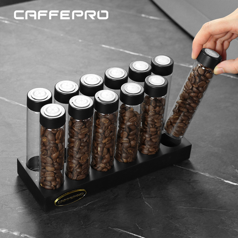 Caffepro Tubo de almacenamient - Coffee Tea And Sugar Set reseña y precio