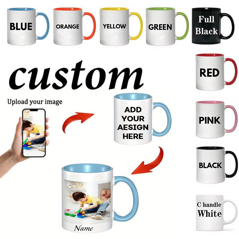 1 Taza Personalizada de 11 oz, - Coffee Tea Images reseña y precio