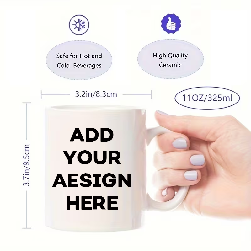 1 Taza Personalizada de 11 oz, - Coffee Tea Images reseña y precio