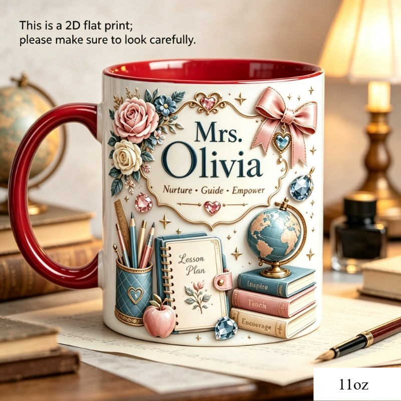 Taza de cerámica personalizada - Coffee Tea Name reseña y precio